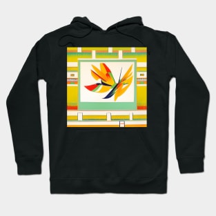 Stylized Butterfly Collage Hoodie